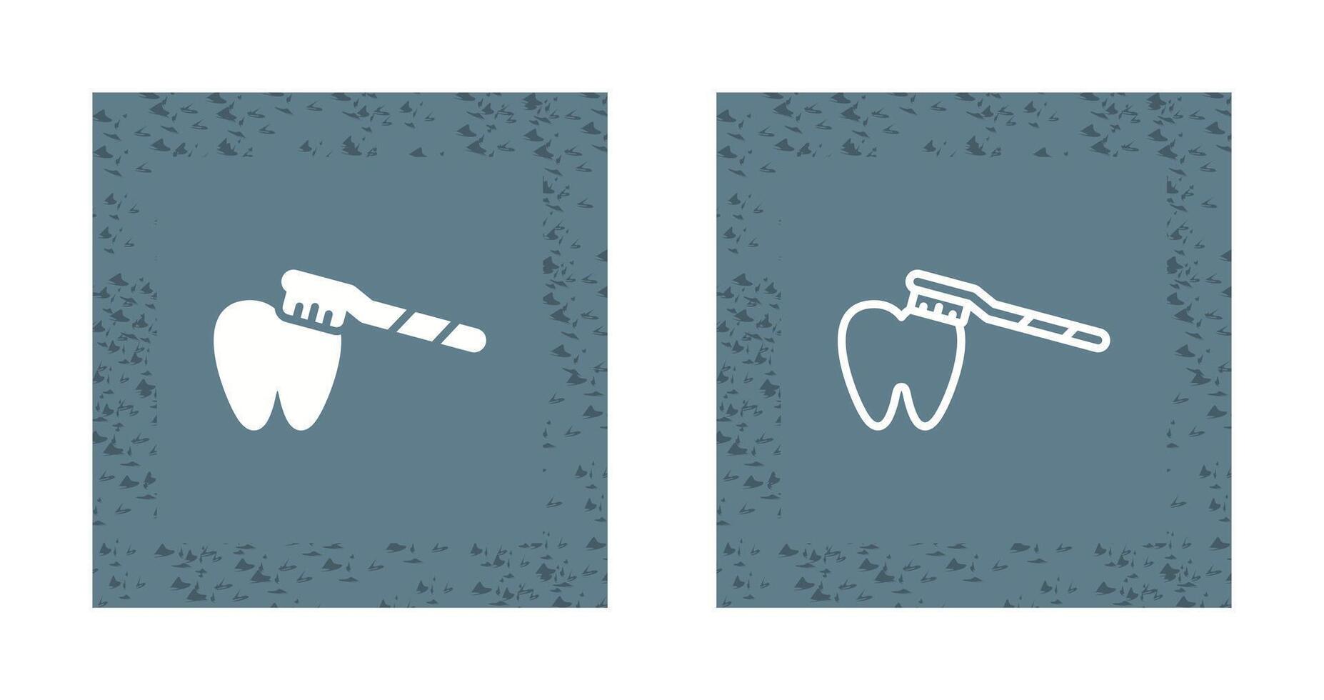 Brushing Teeth Vector Icon