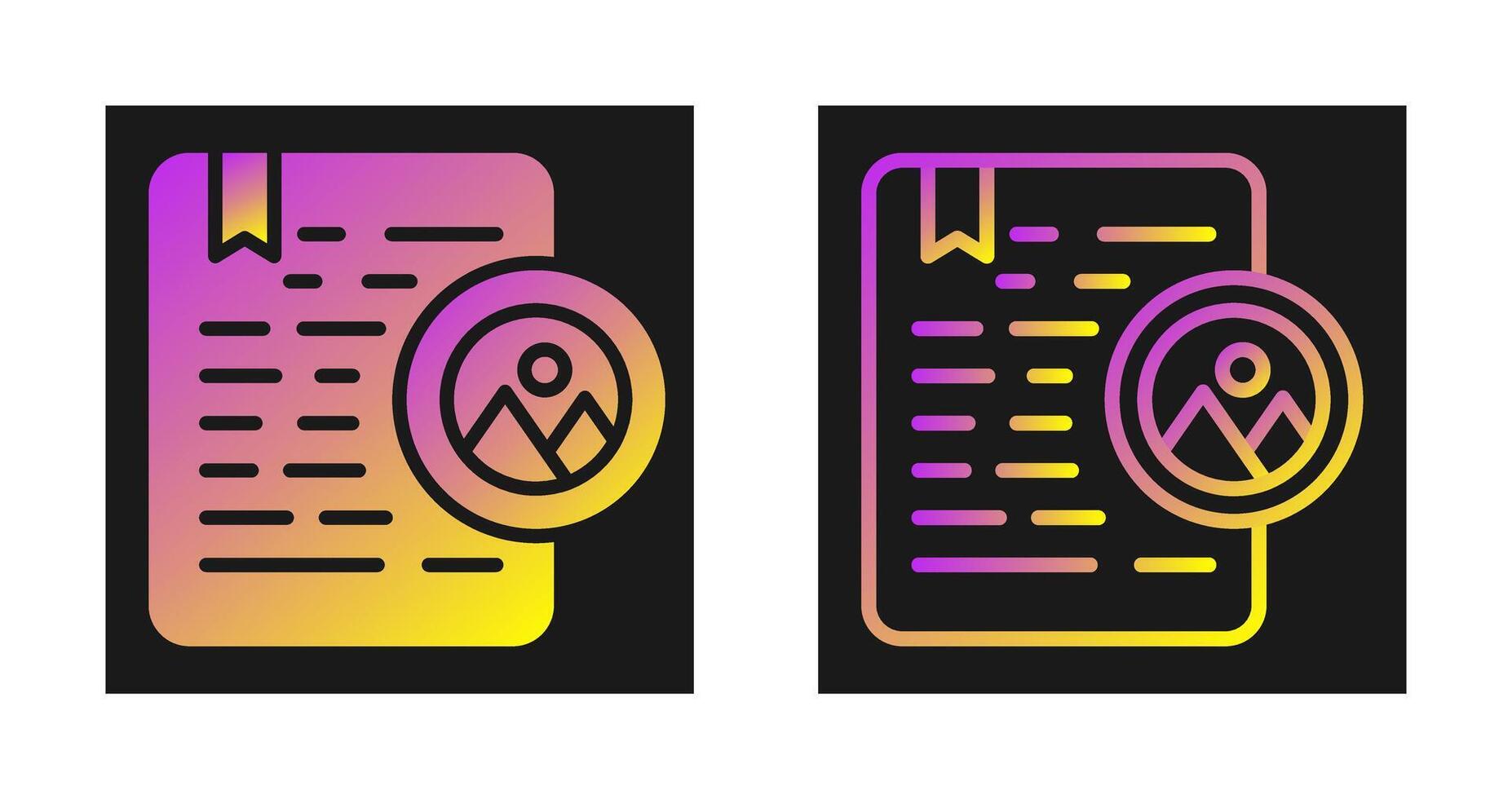 Document Thumbnail Vector Icon
