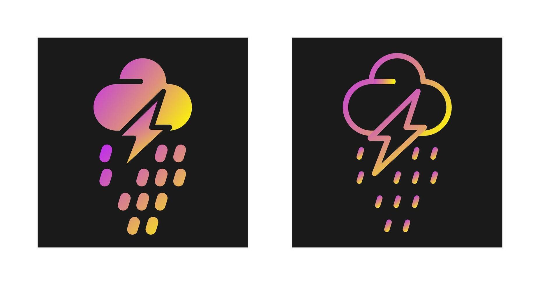 Storm Vector Icon