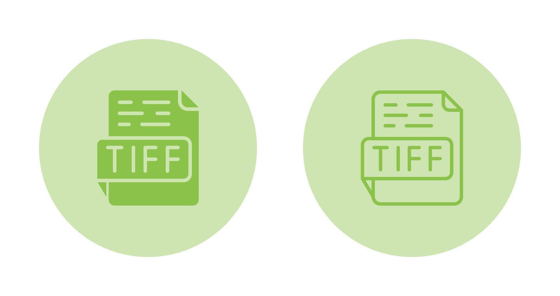 TIFF Vector Icon