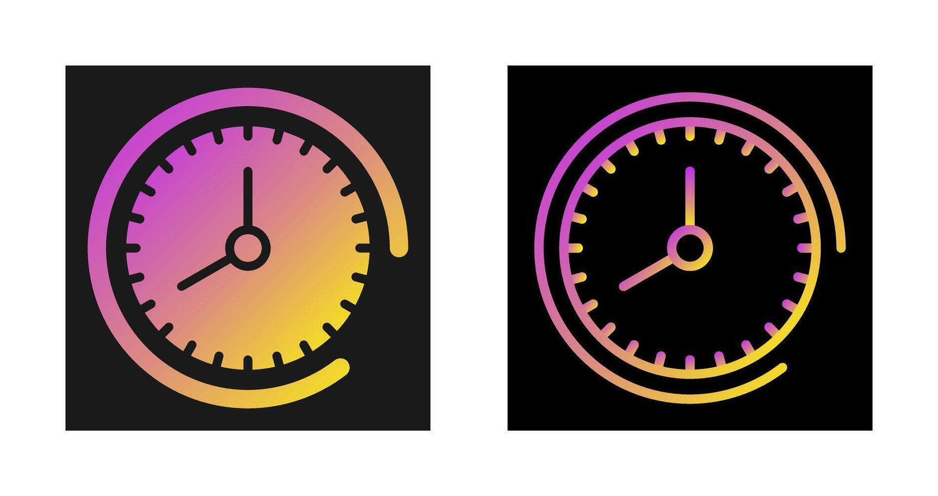 Clock Vector Icon
