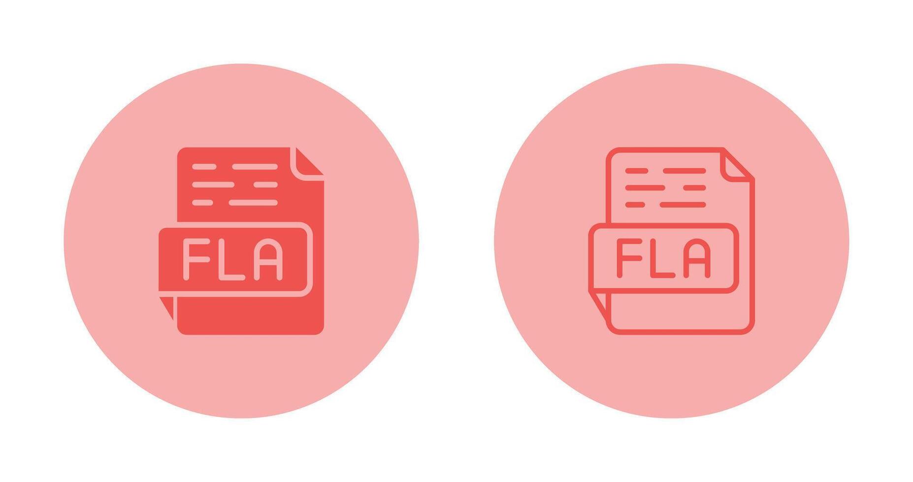 FLA Vector Icon