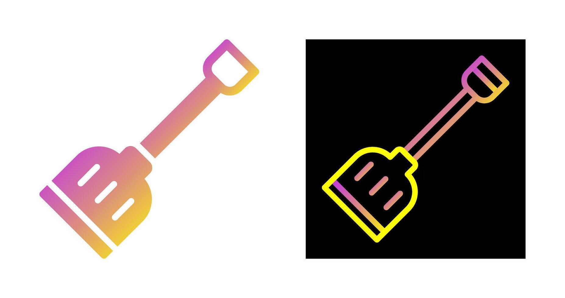 Snow shovel Vector Icon