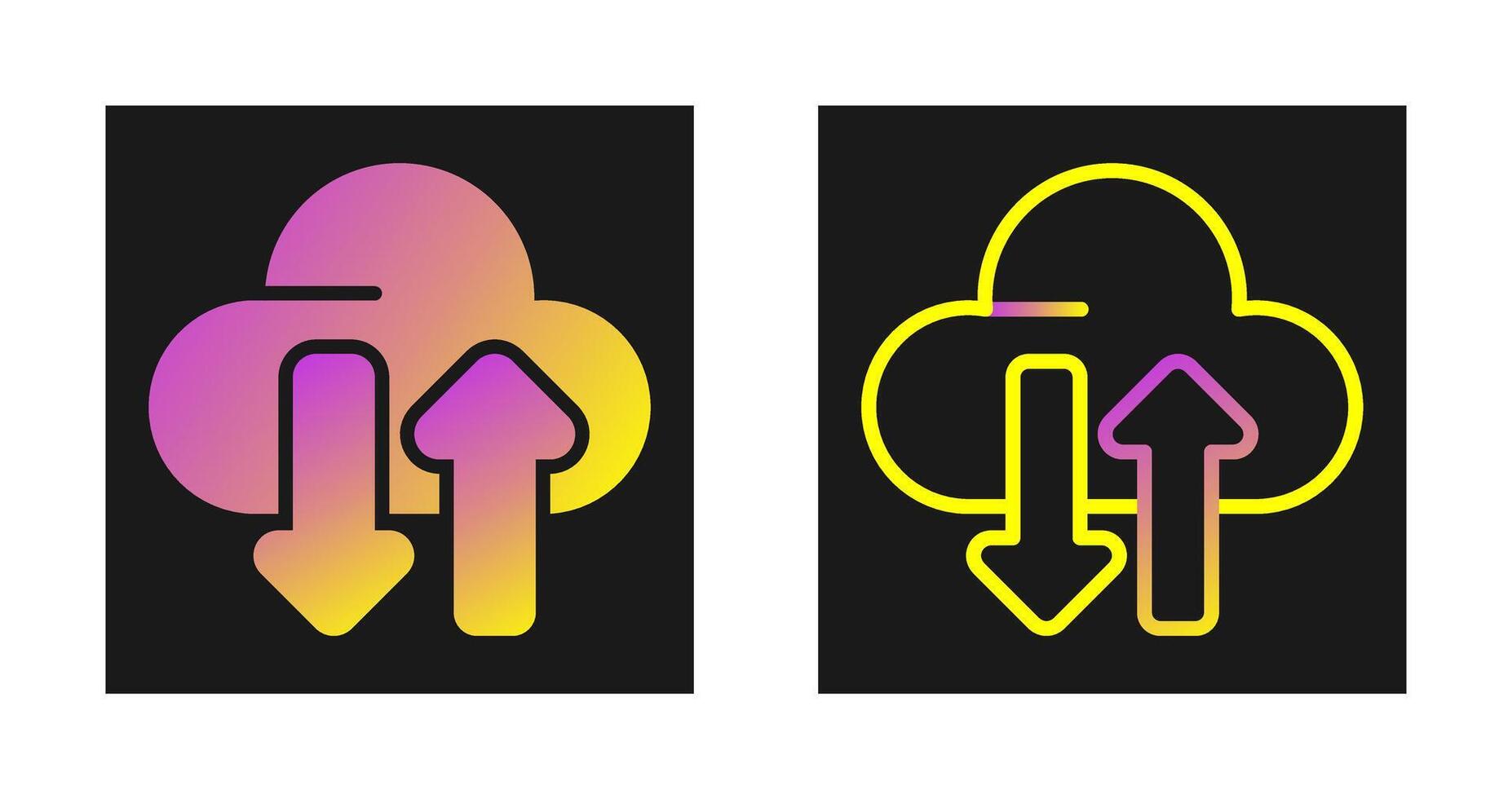 Shared Hosting Vector Icon