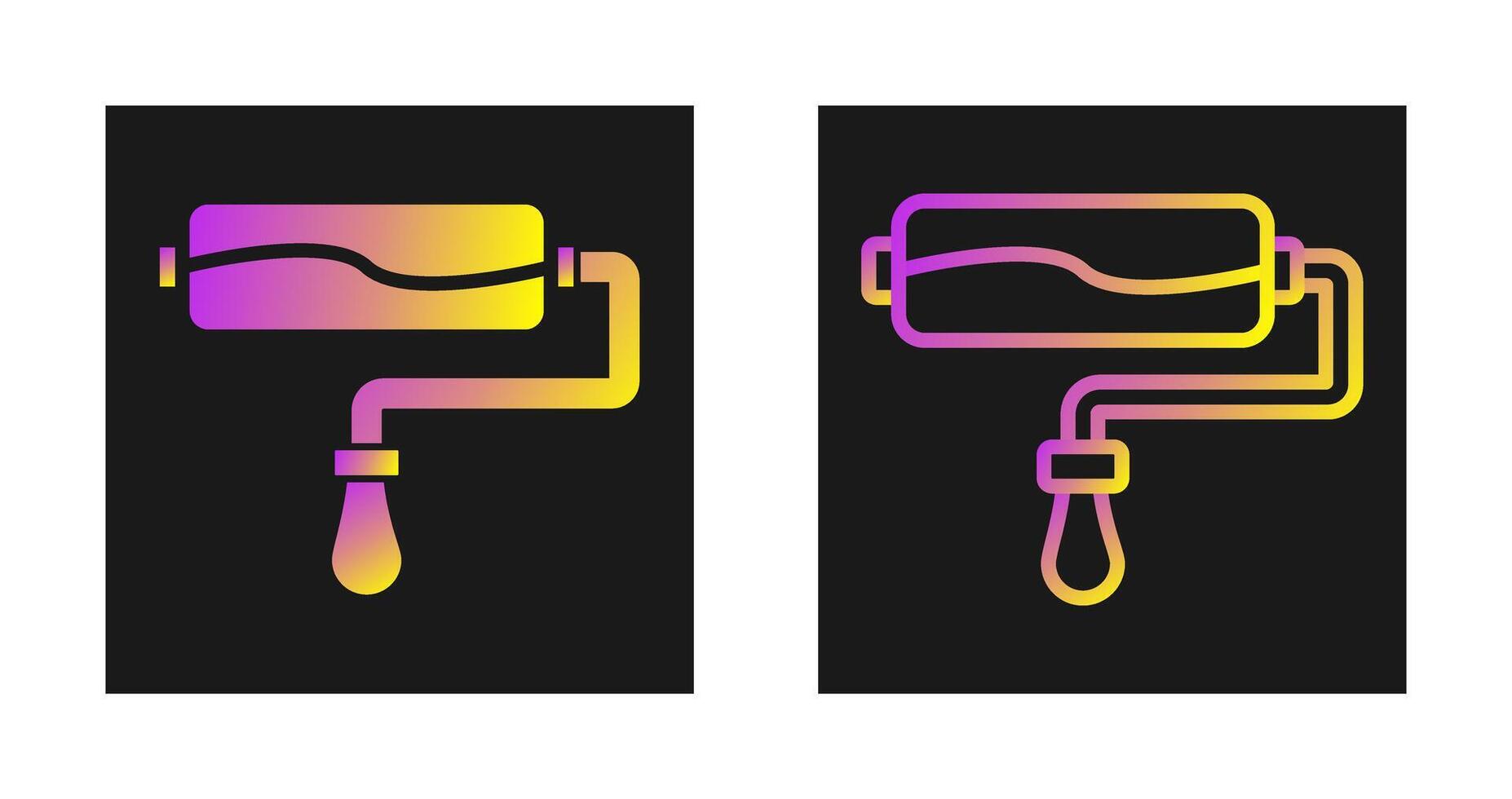 Paint Roller Vector Icon