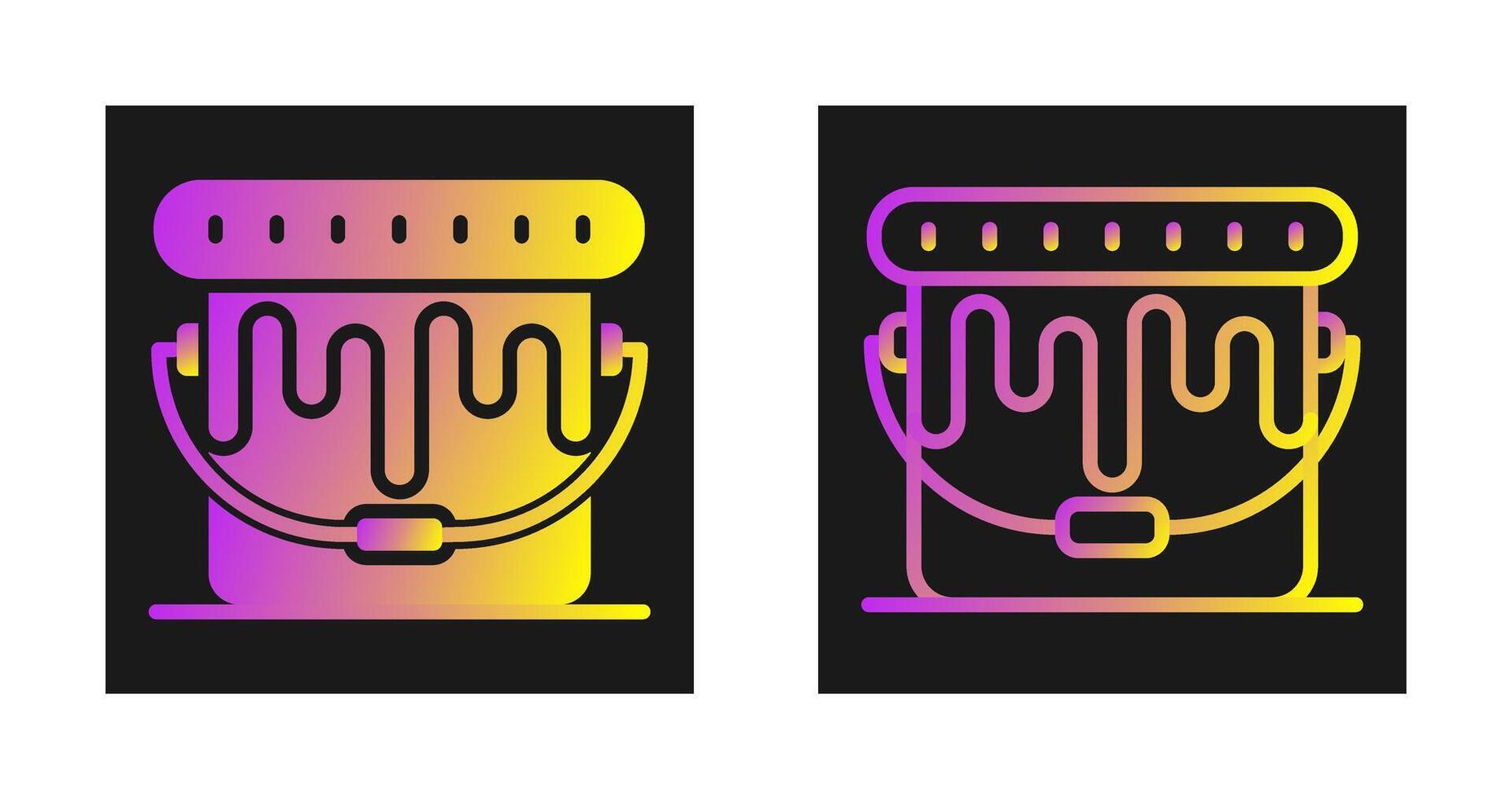 Paint Bucket Vector Icon