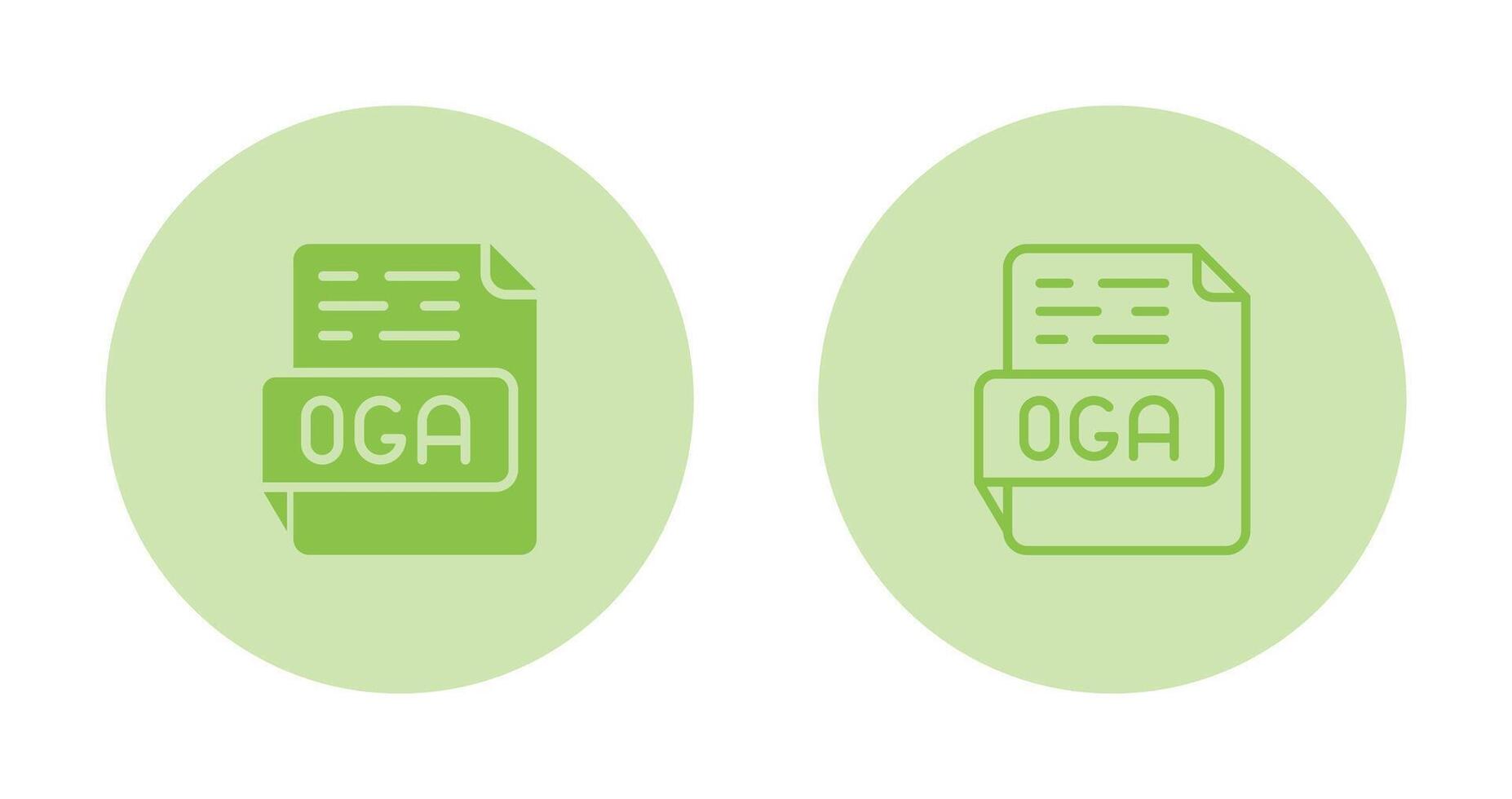 OGA Vector Icon