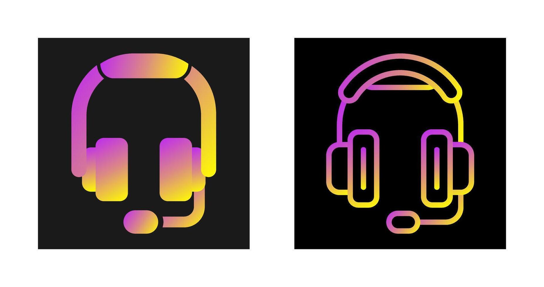 Headphones Vector Icon