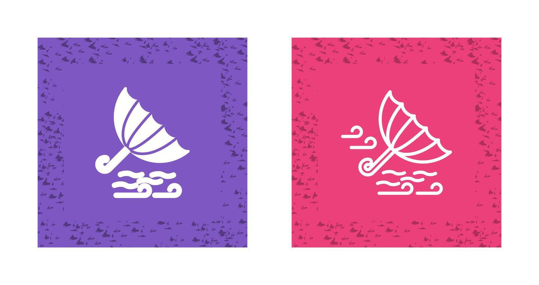 Windy Weather Vector Icon