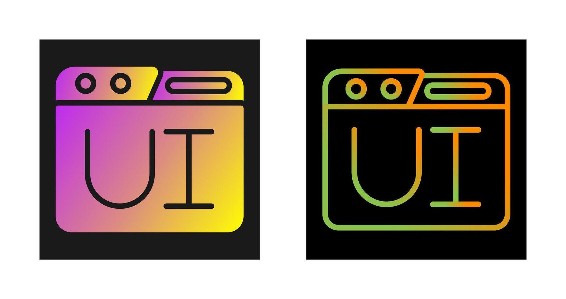 User Interface Vector Icon