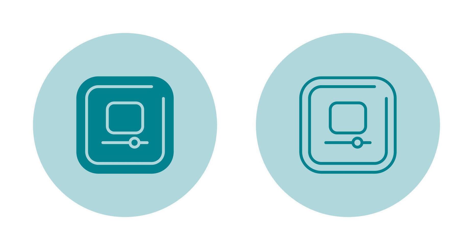 Video Stop Square Vector Icon