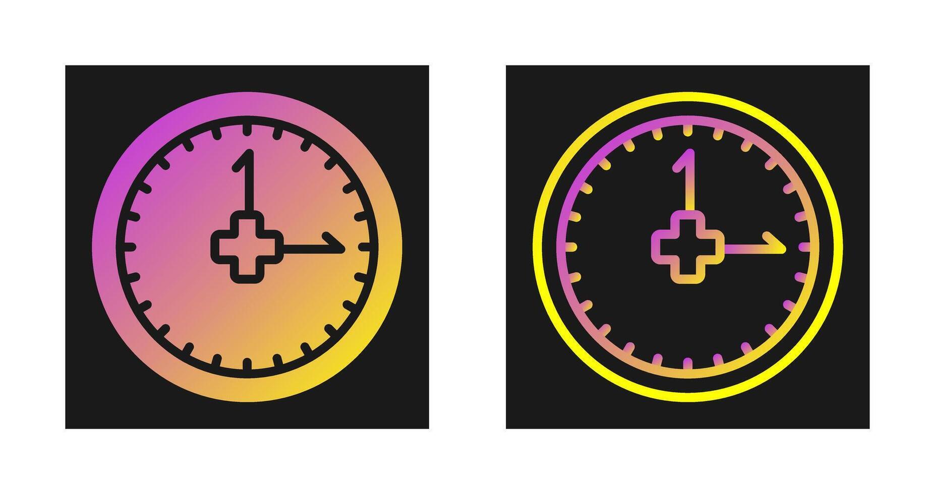 Clock Vector Icon