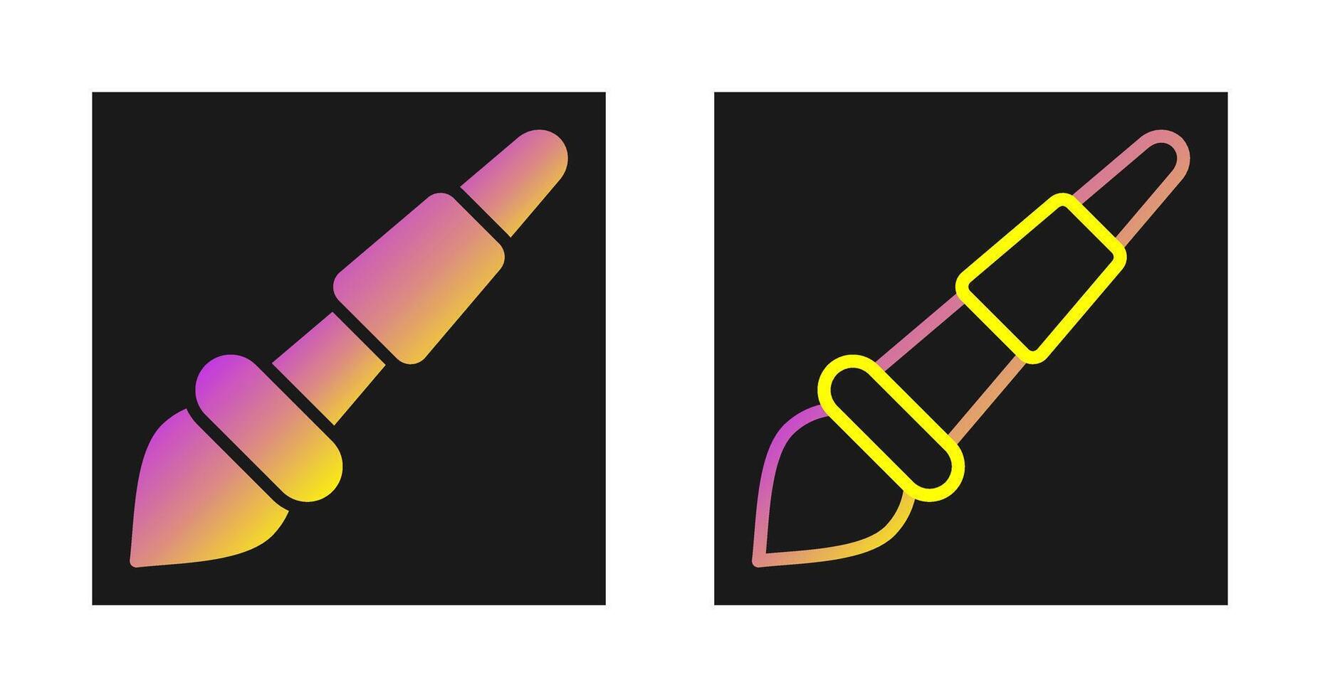 Paintbrush Vector Icon