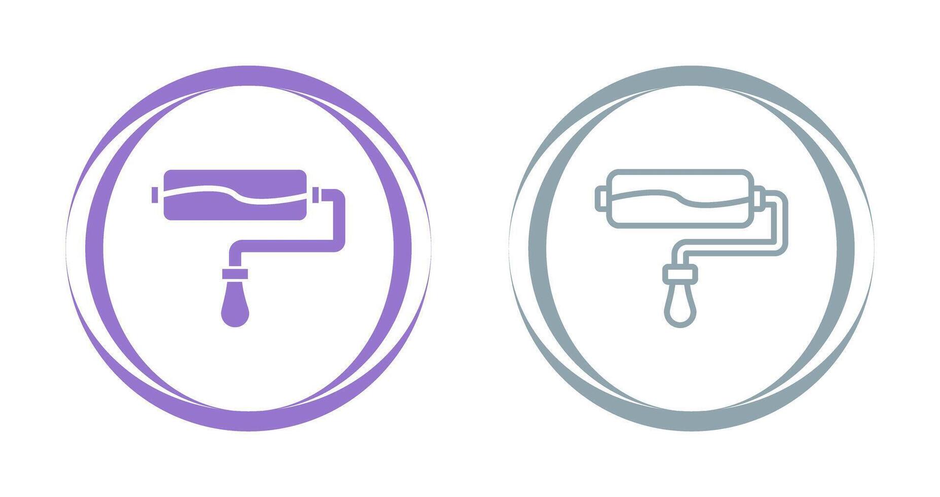 Paint Roller Vector Icon