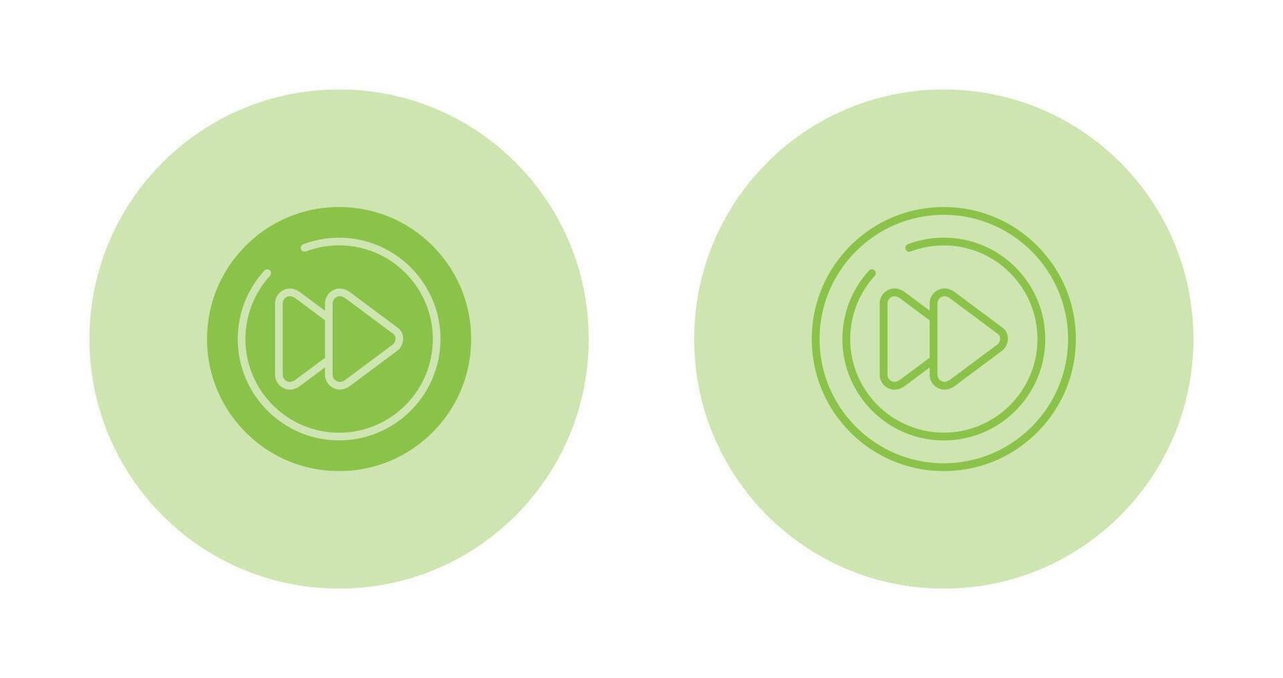Video Next Track Circle Vector Icon