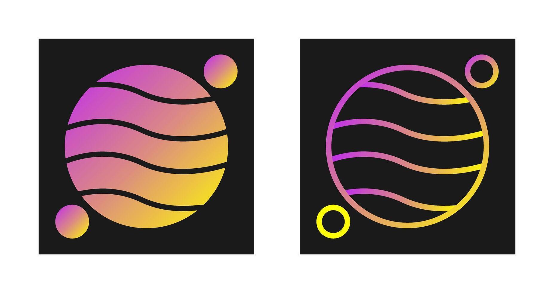 Planet Vector Icon
