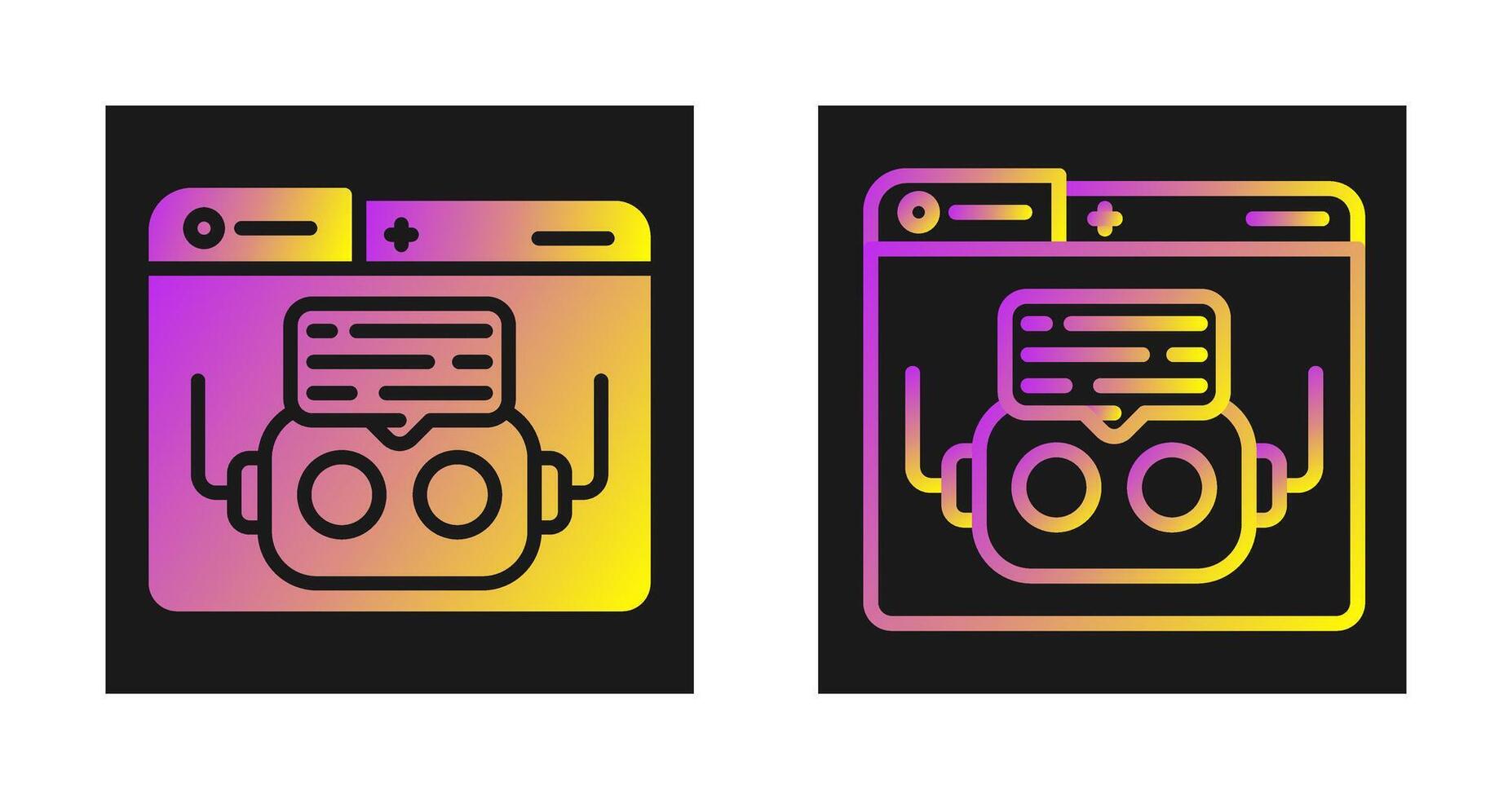 Chatbot Vector Icon