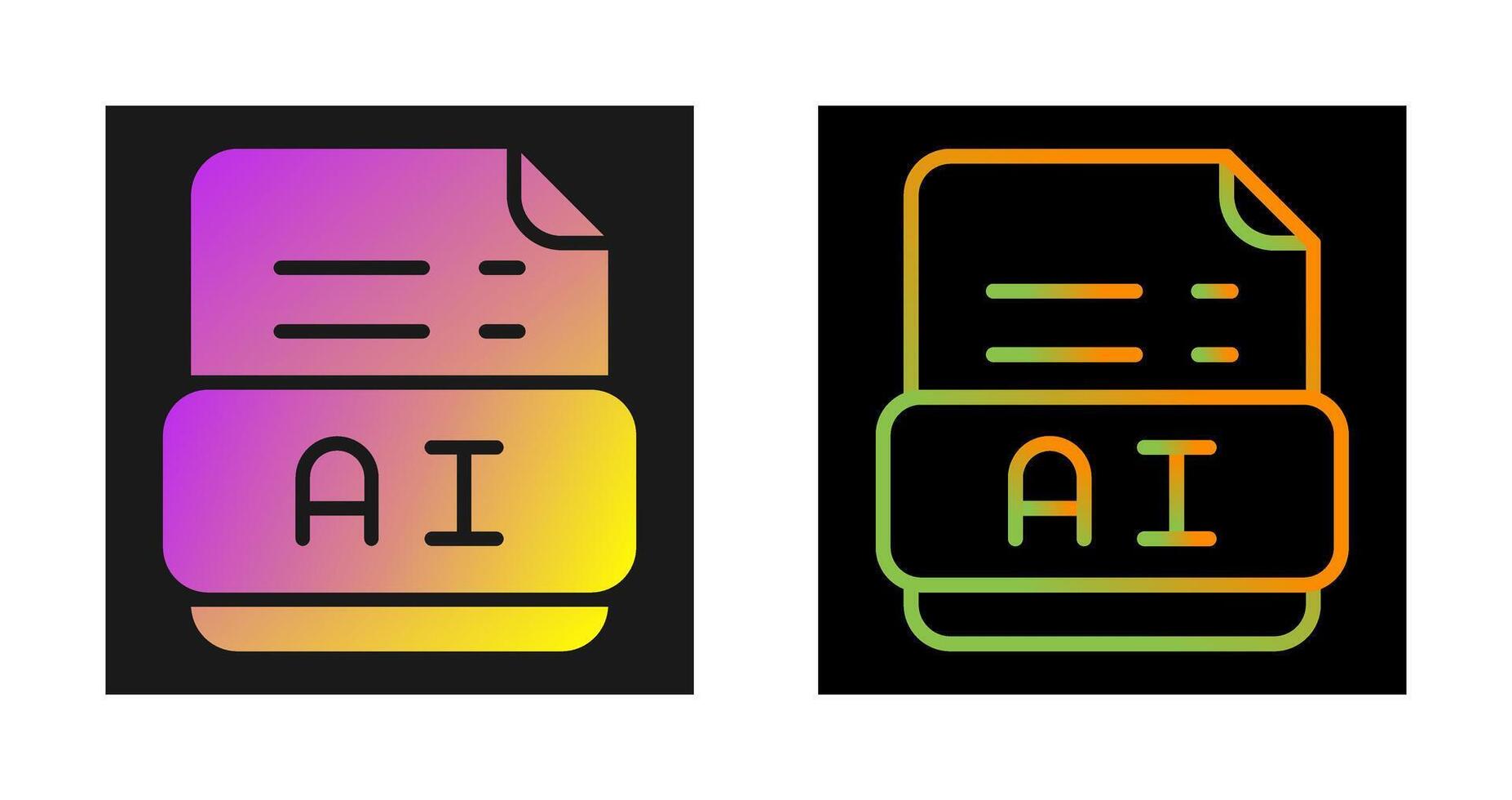 Ai Vector Icon