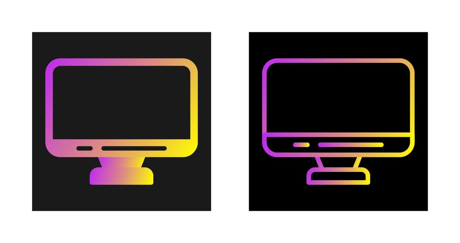 Monitor Vector Icon