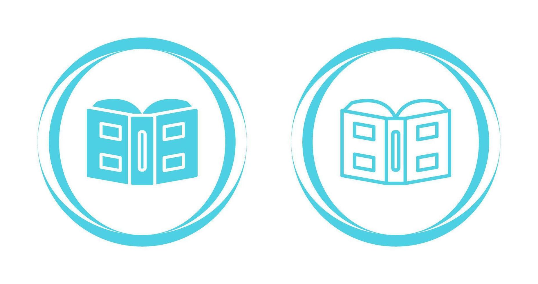 Open book Vector Icon
