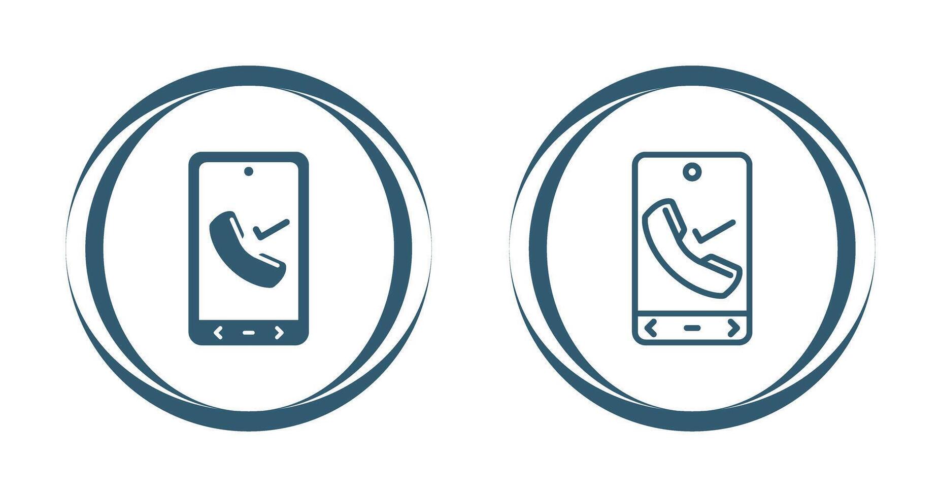 Call Recived Vector Icon