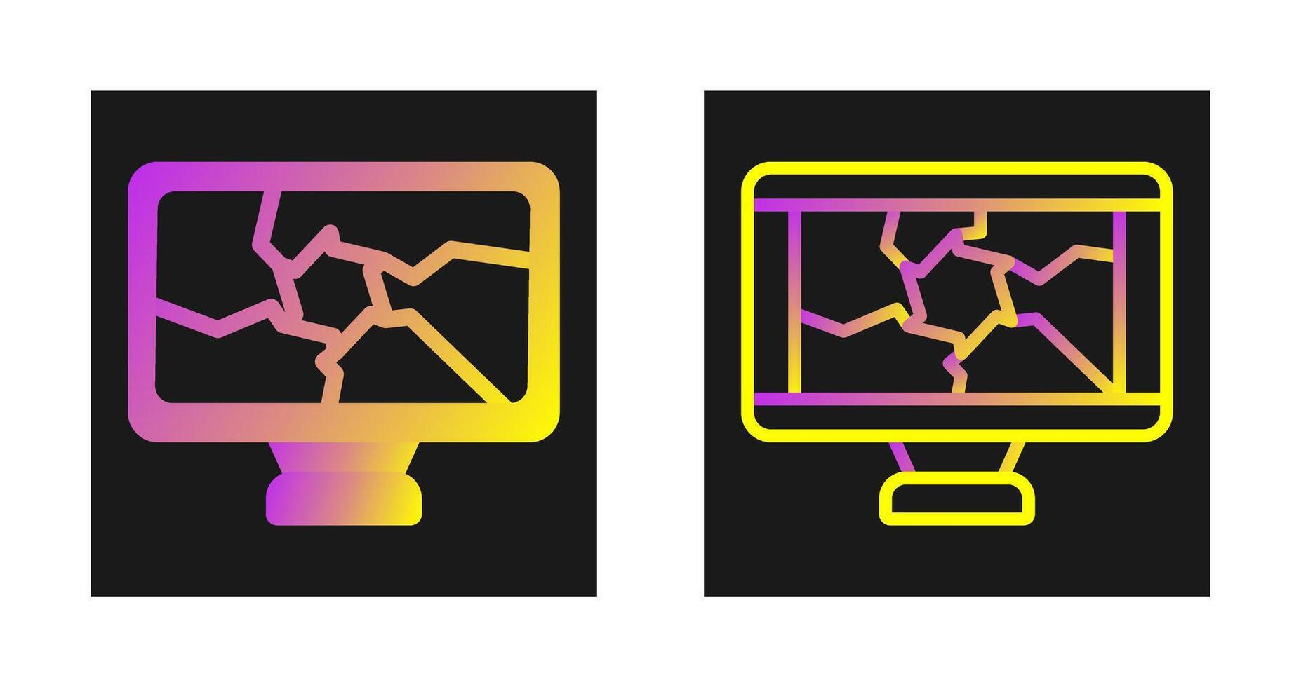 Computer Vector Icon