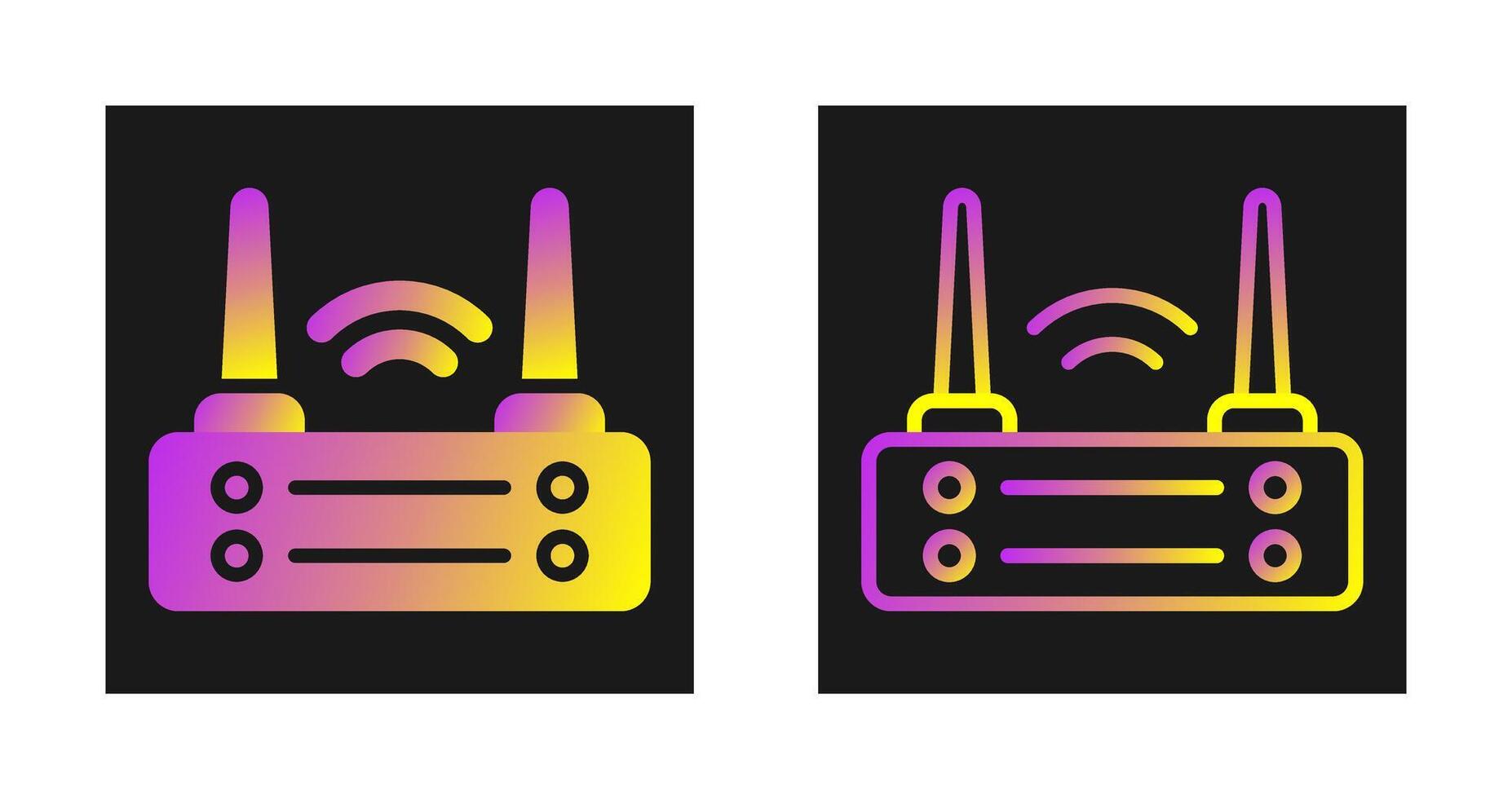 Router Vector Icon