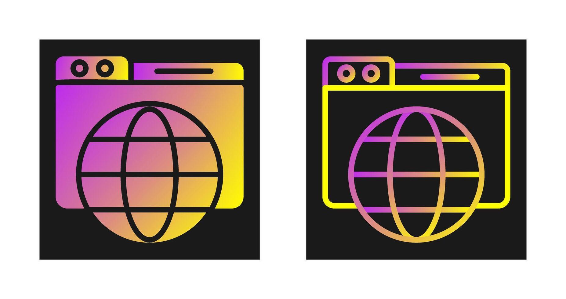 Browser Vector Icon