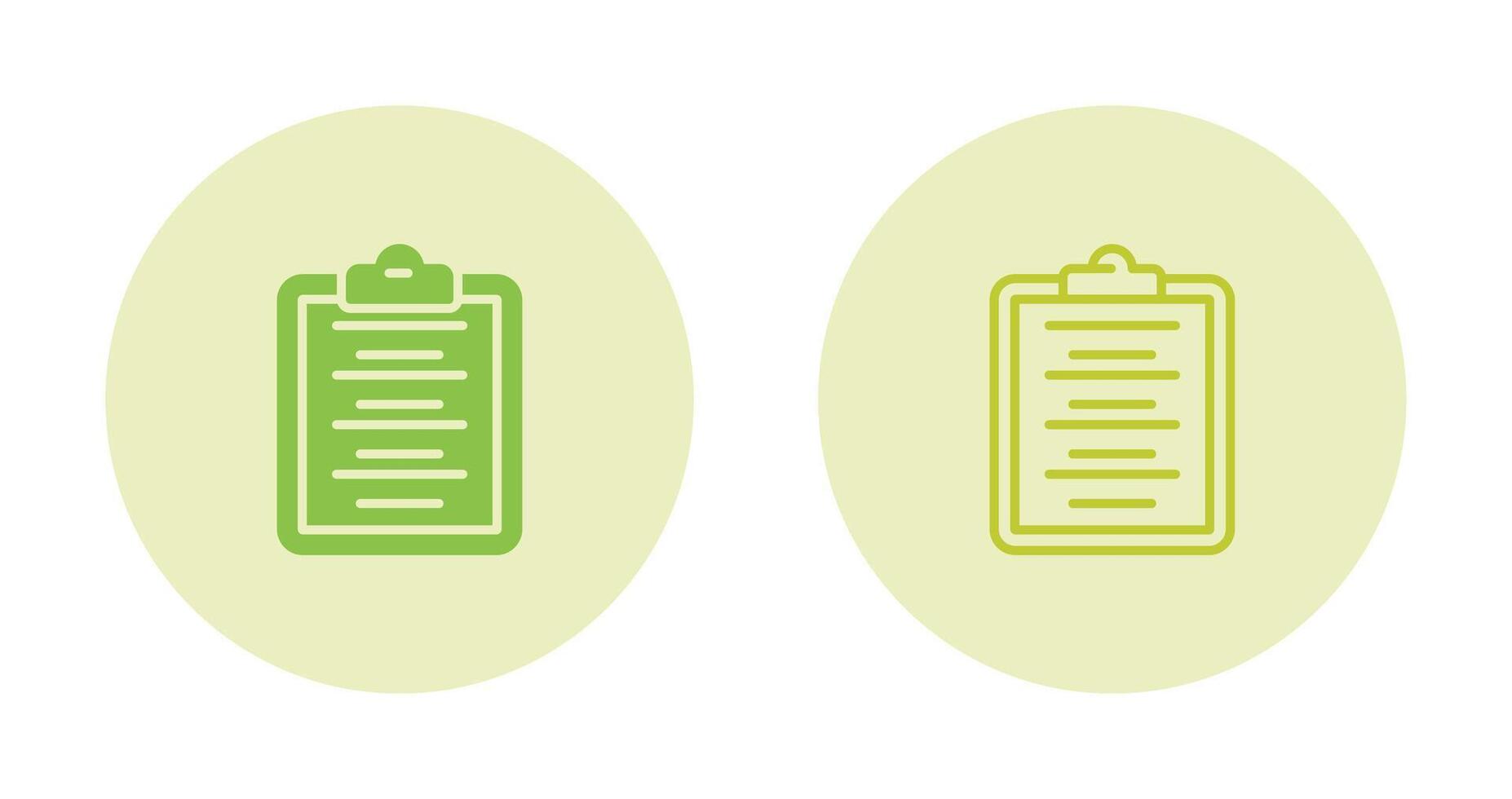 Writing Pad Vector Icon