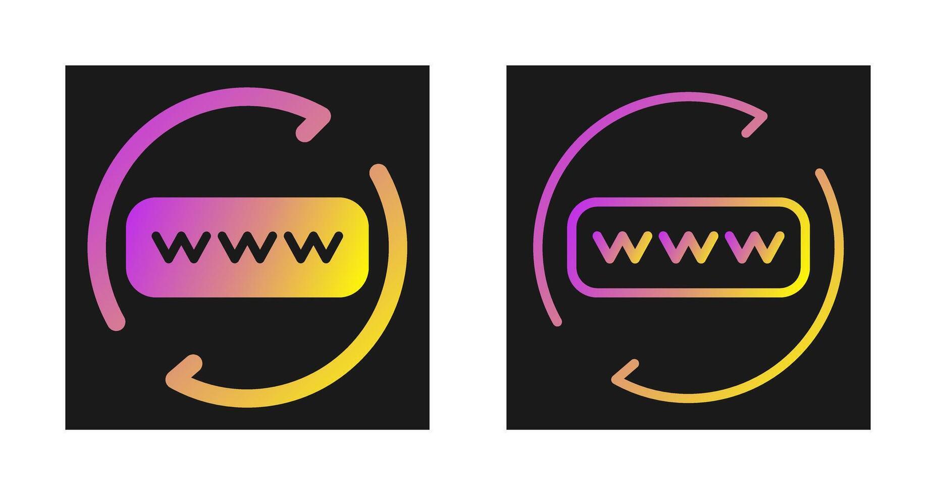 Domain Renewal Vector Icon