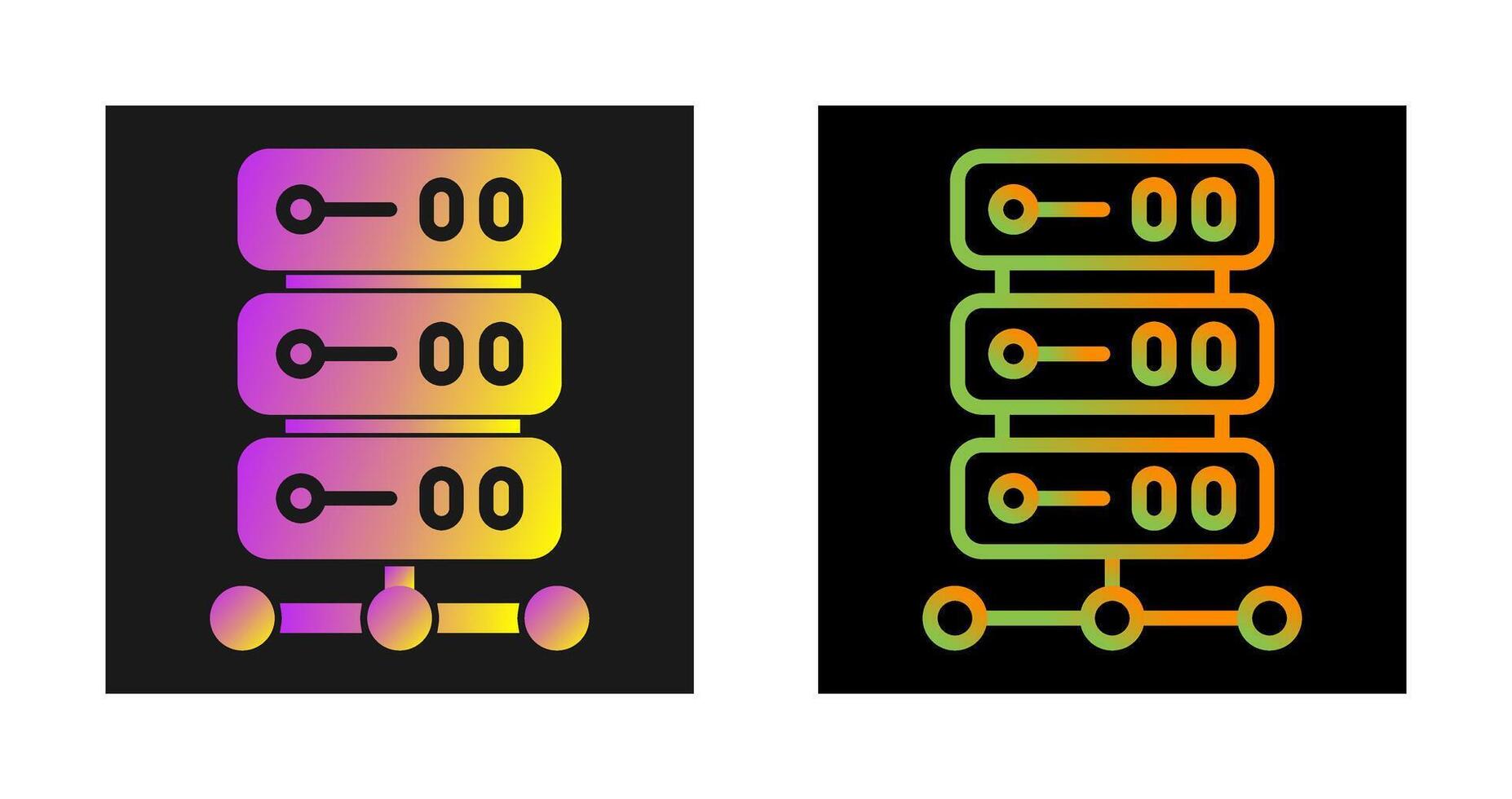 icono de vector de base de datos