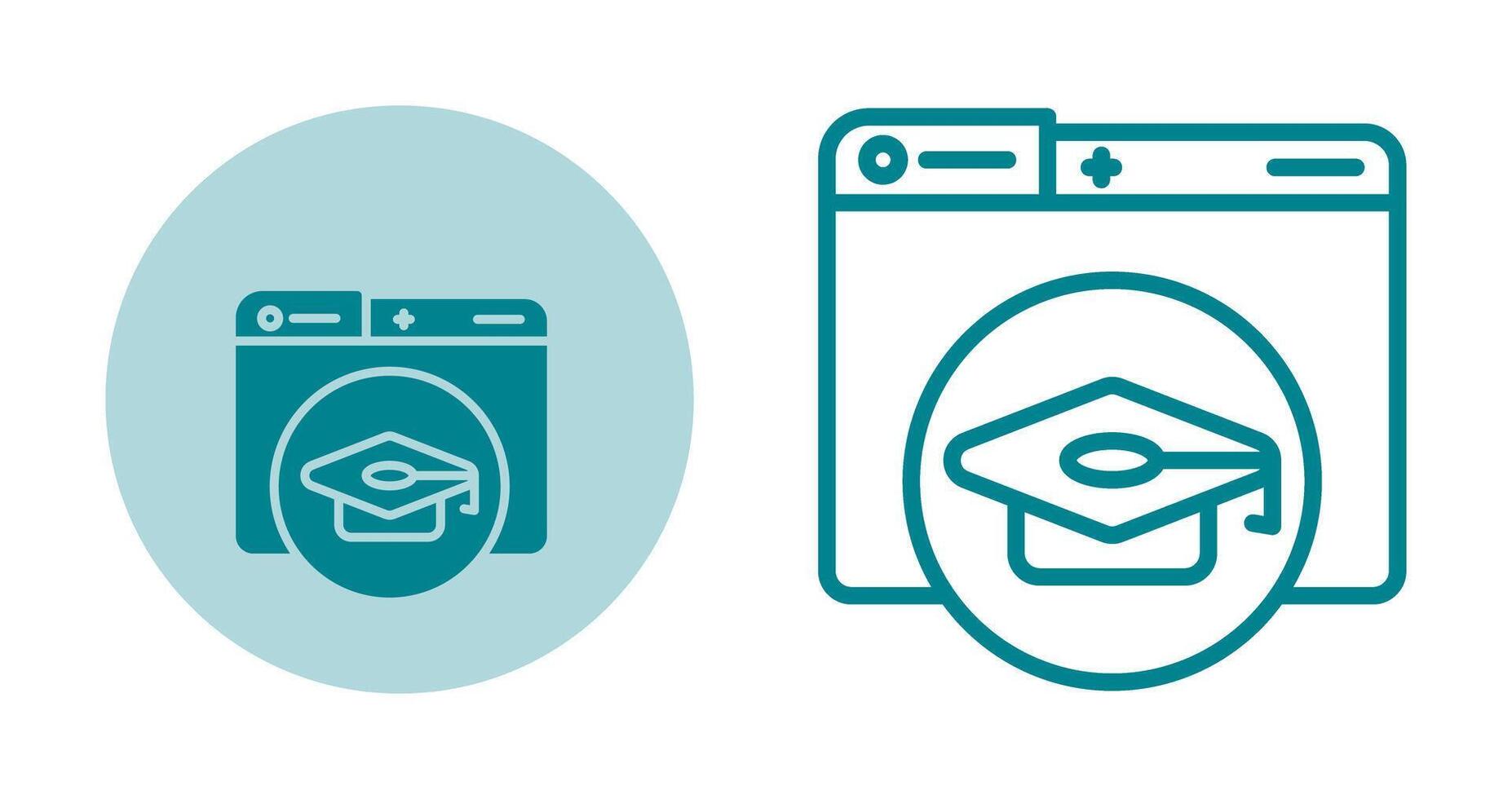 Online Education Vector Icon