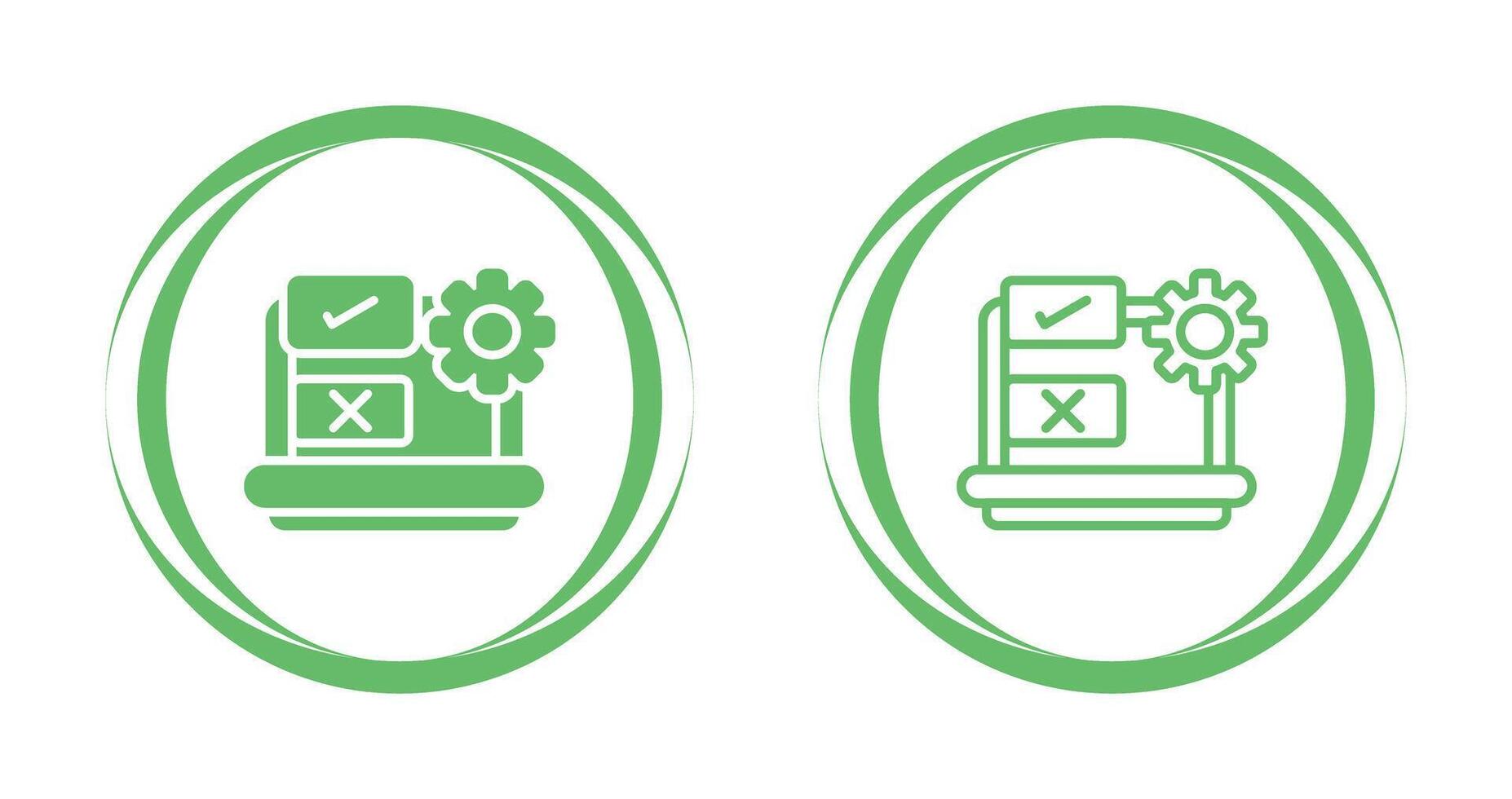 User Testing Vector Icon