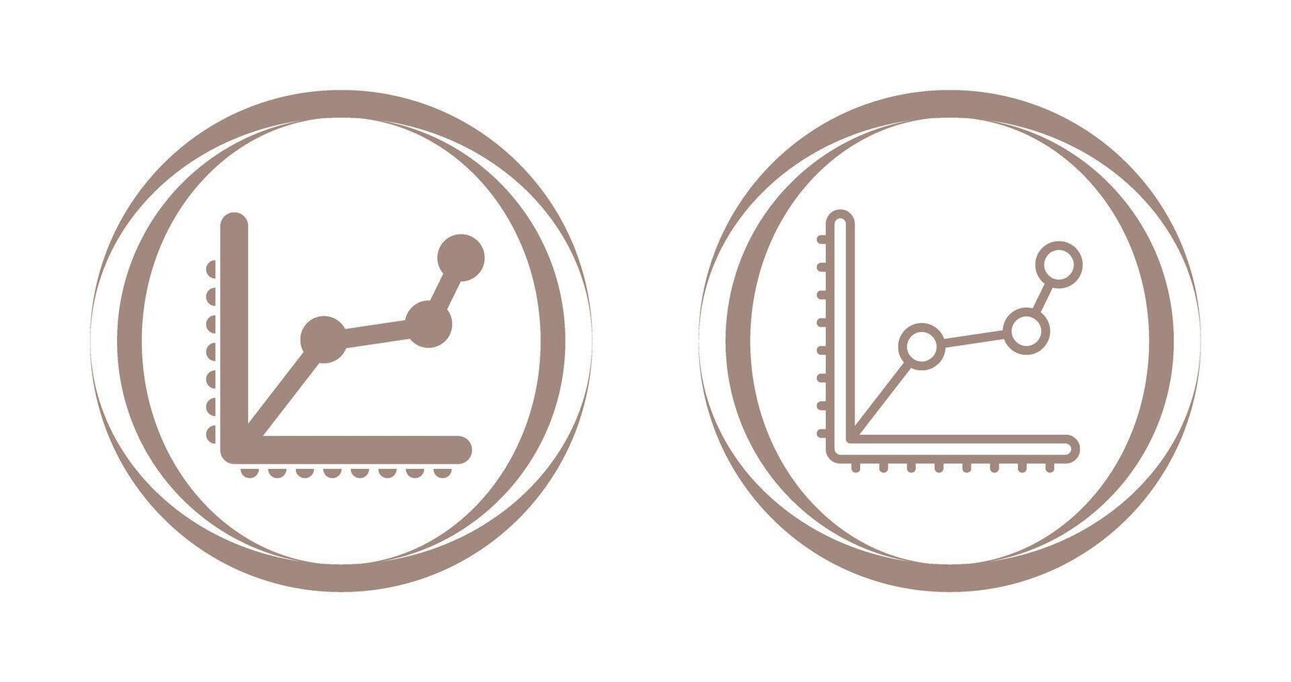 Line Chart Vector Icon