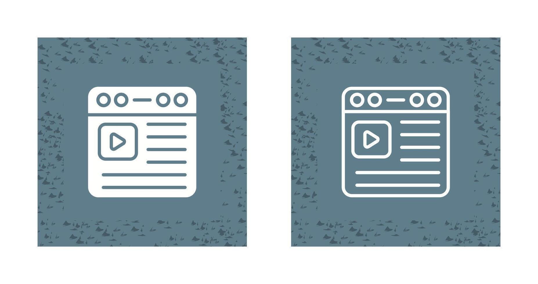Video Vector Icon