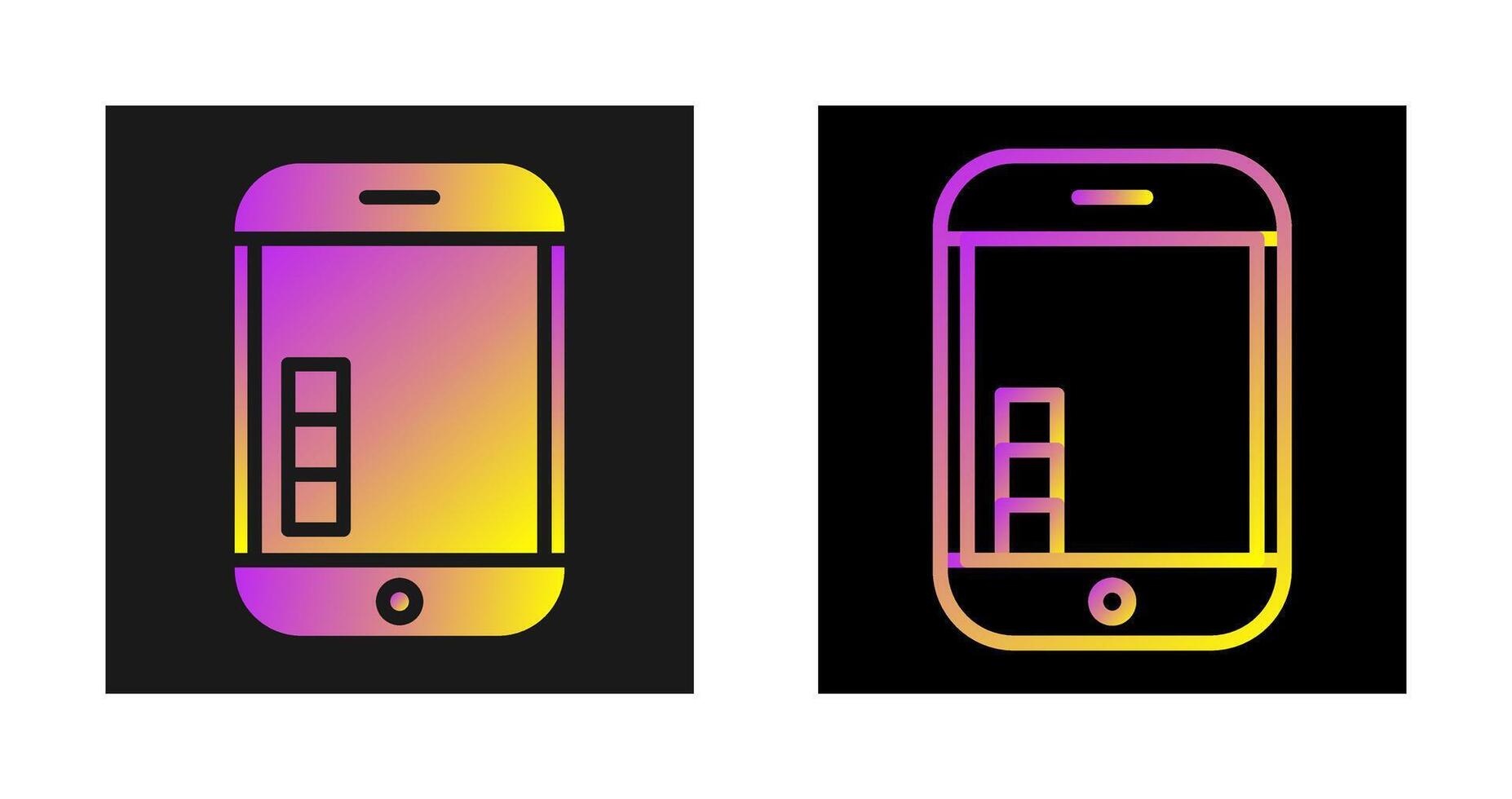 Mobile Game Vector Icon