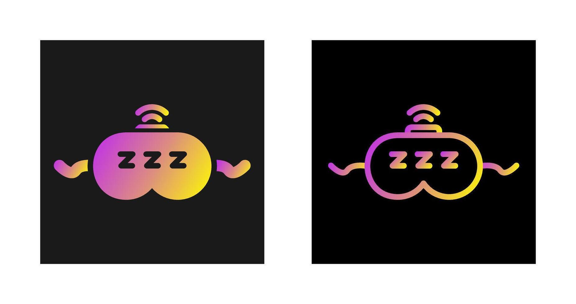 Sleep Tracker Vector Icon