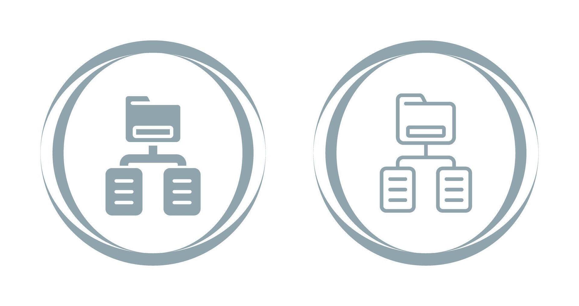 documento clasificación vector icono