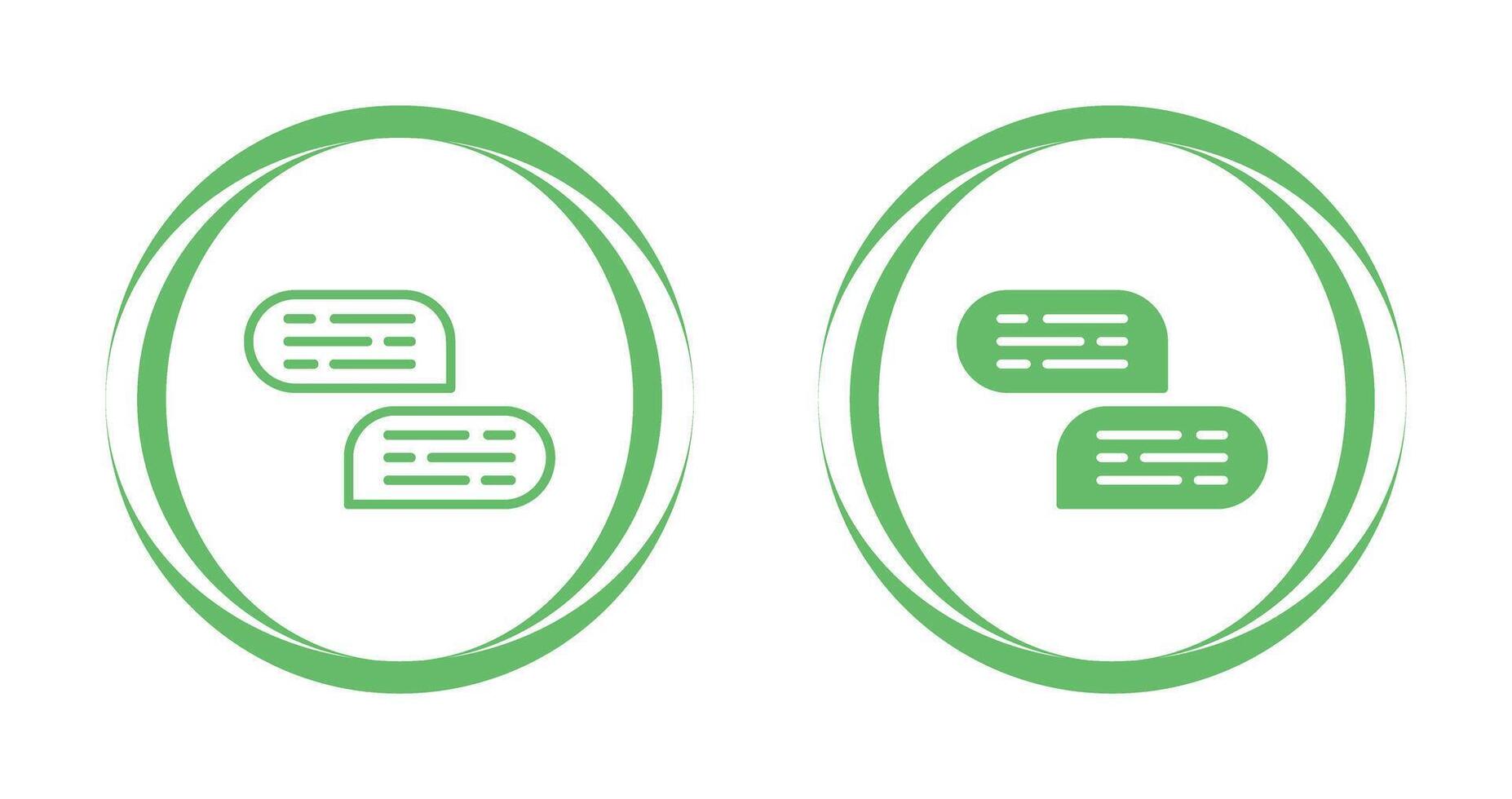 Speech Bubbles Vector Icon