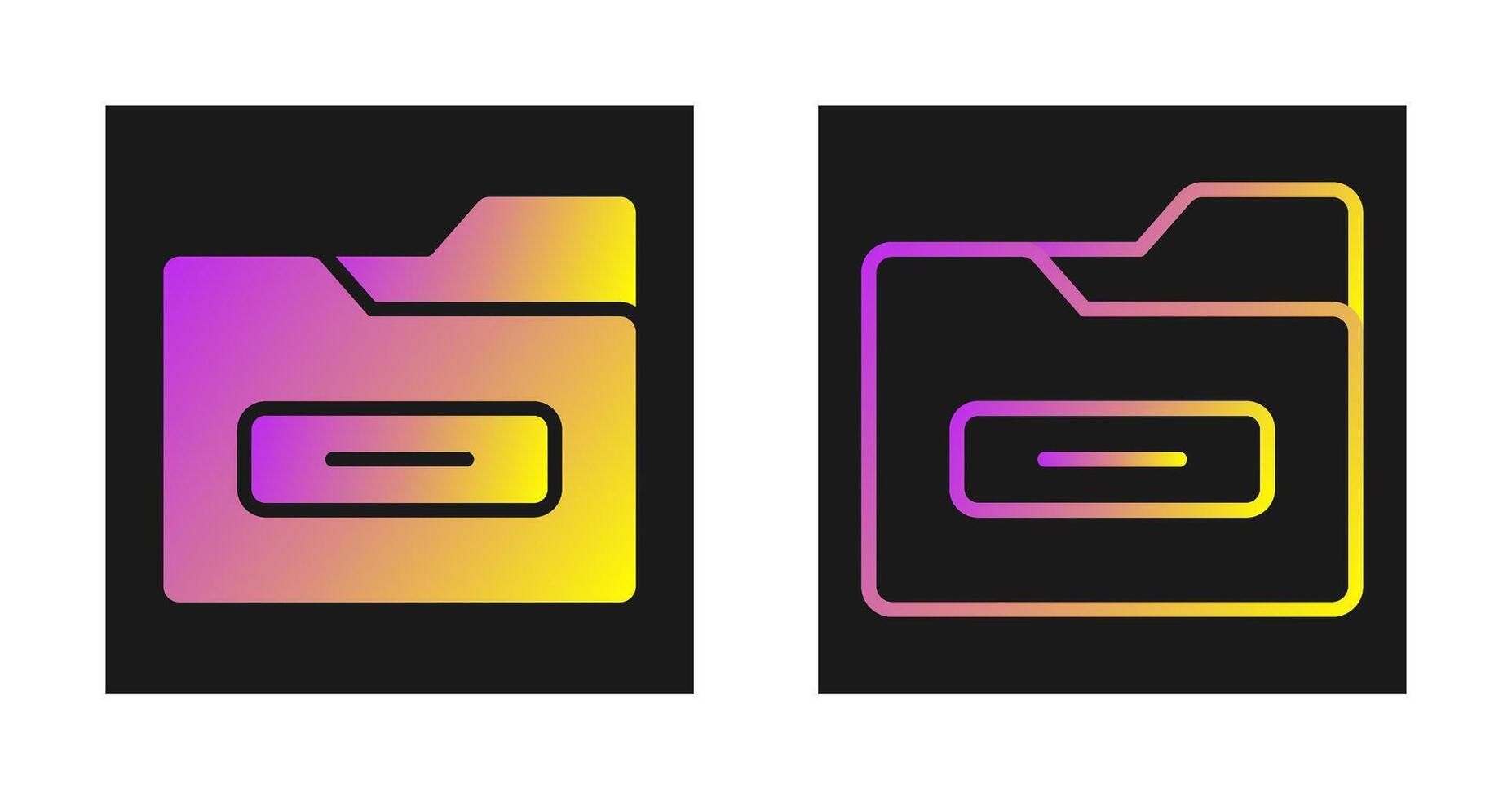 File Folder Vector Icon