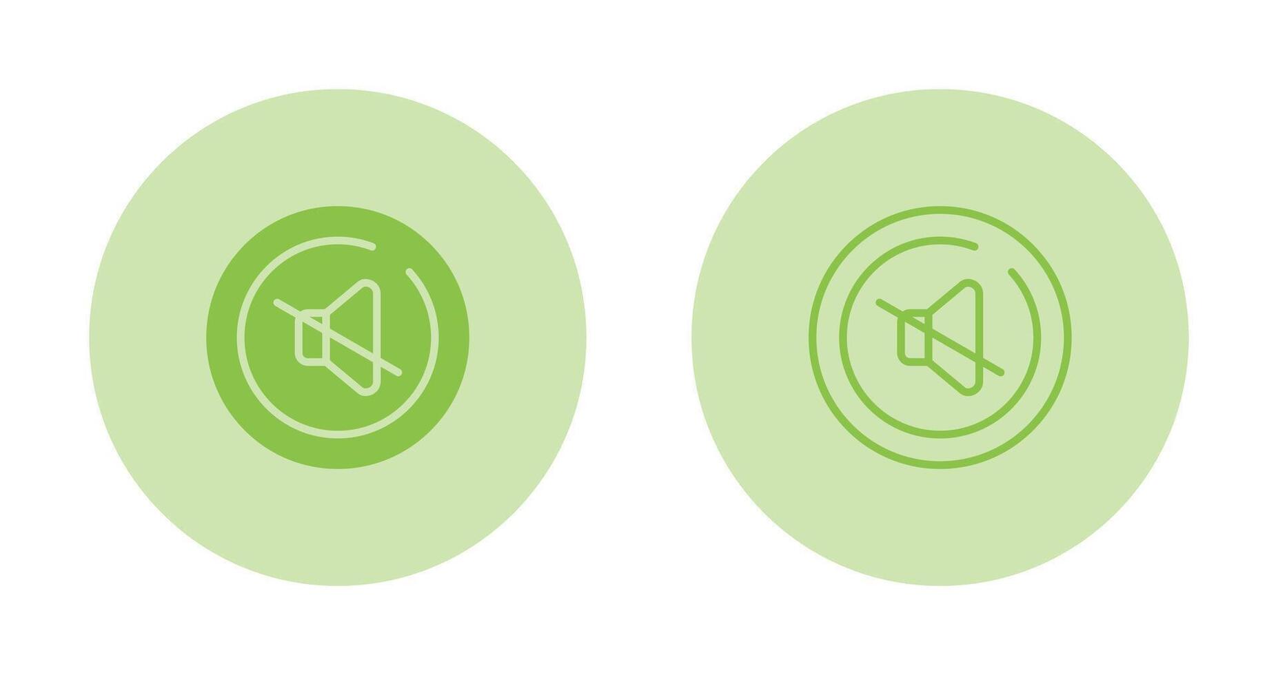 Volume Off Circle Vector Icon