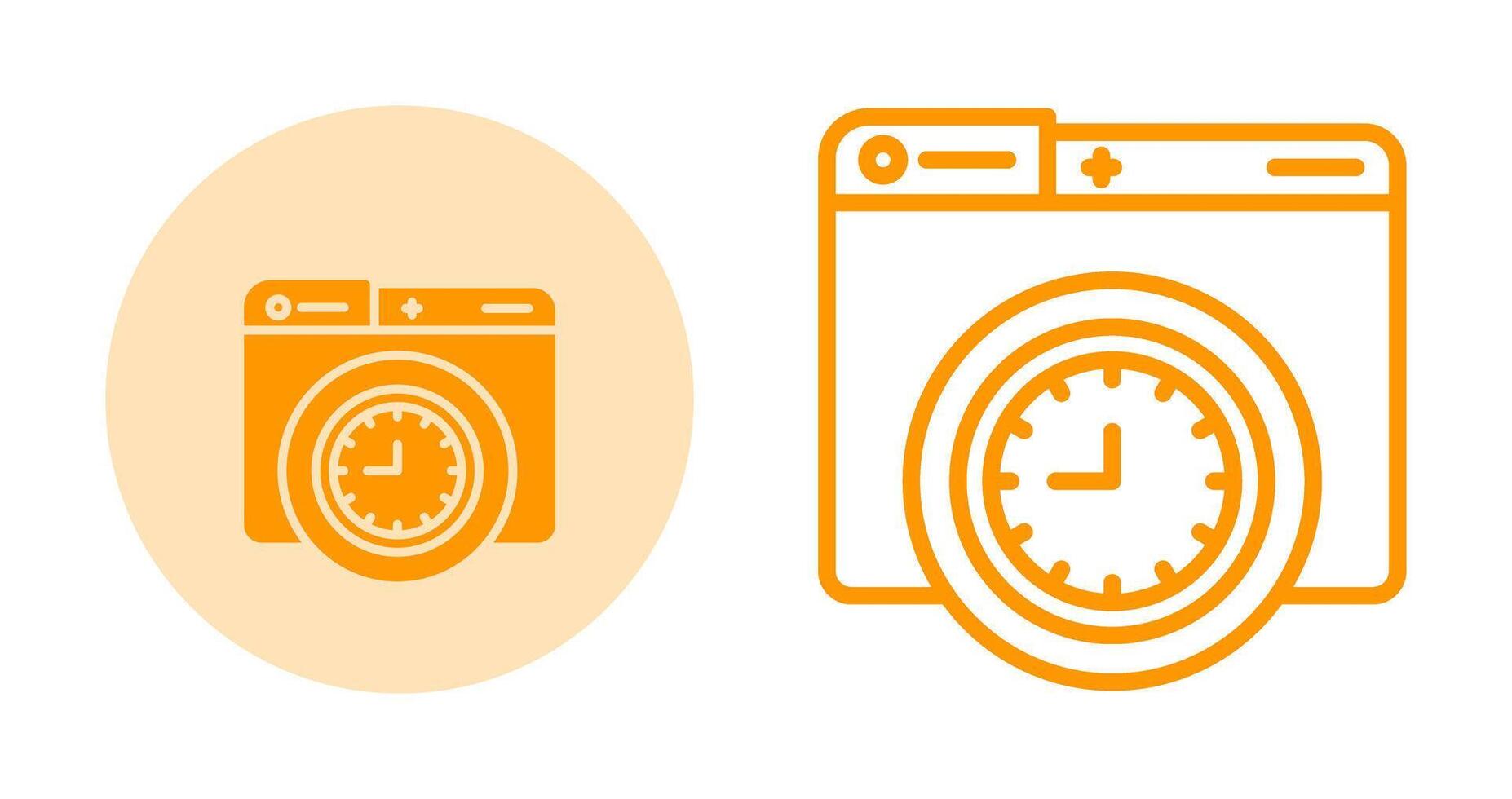 Clock Vector Icon