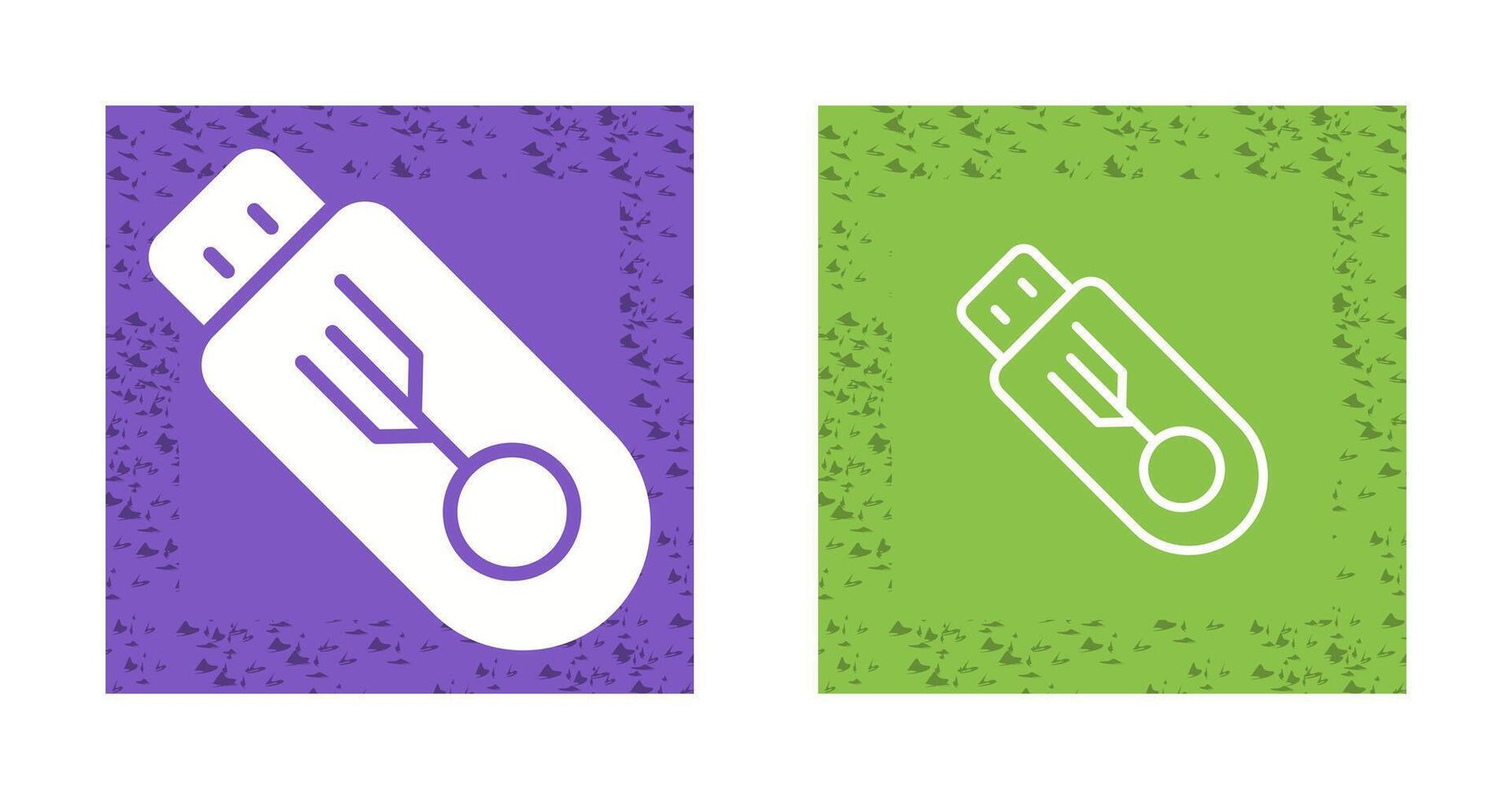 USB Flash Drive Vector Icon