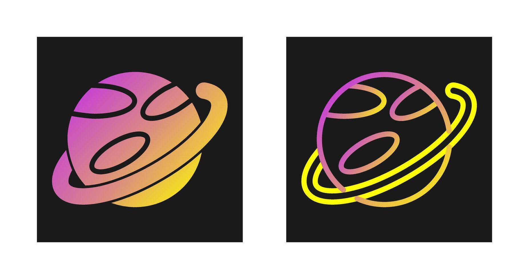 Planet Vector Icon