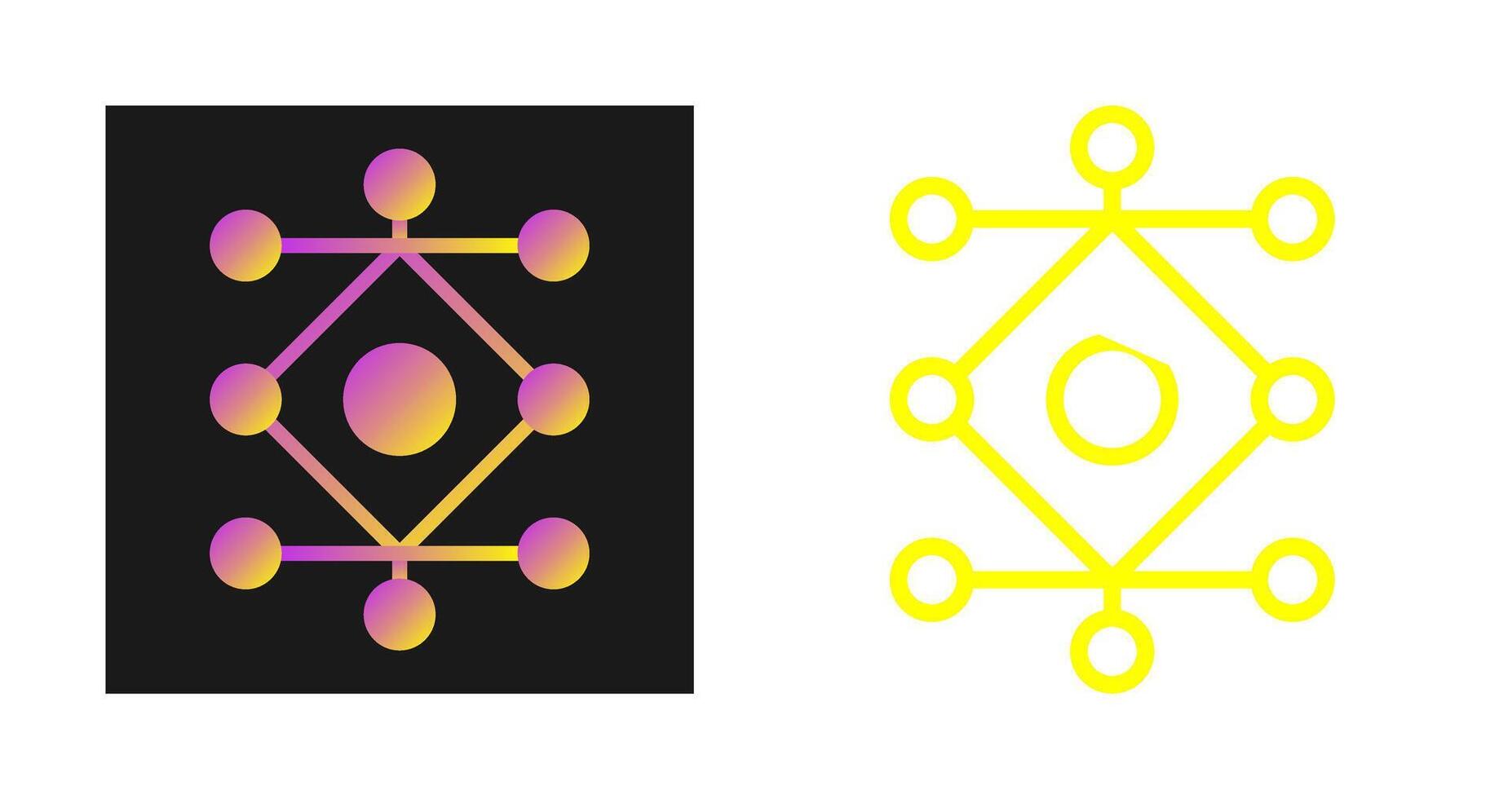 Network Analysis Vector Icon