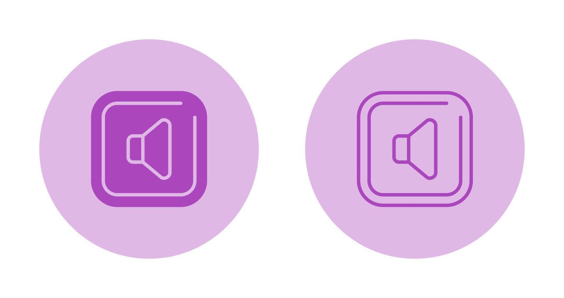 Speaker Square Vector Icon