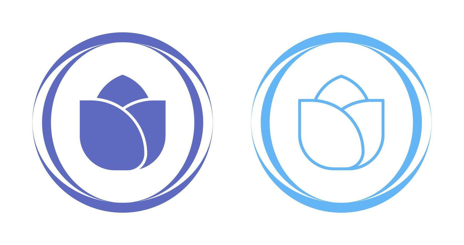Rose petals Vector Icon