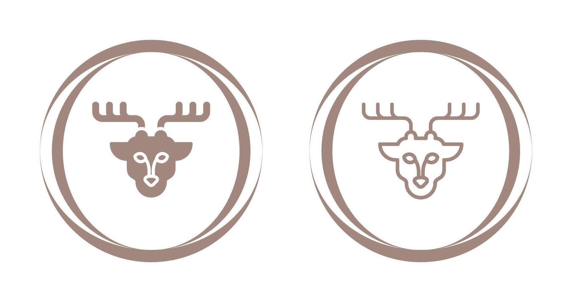 Deer Vector Icon