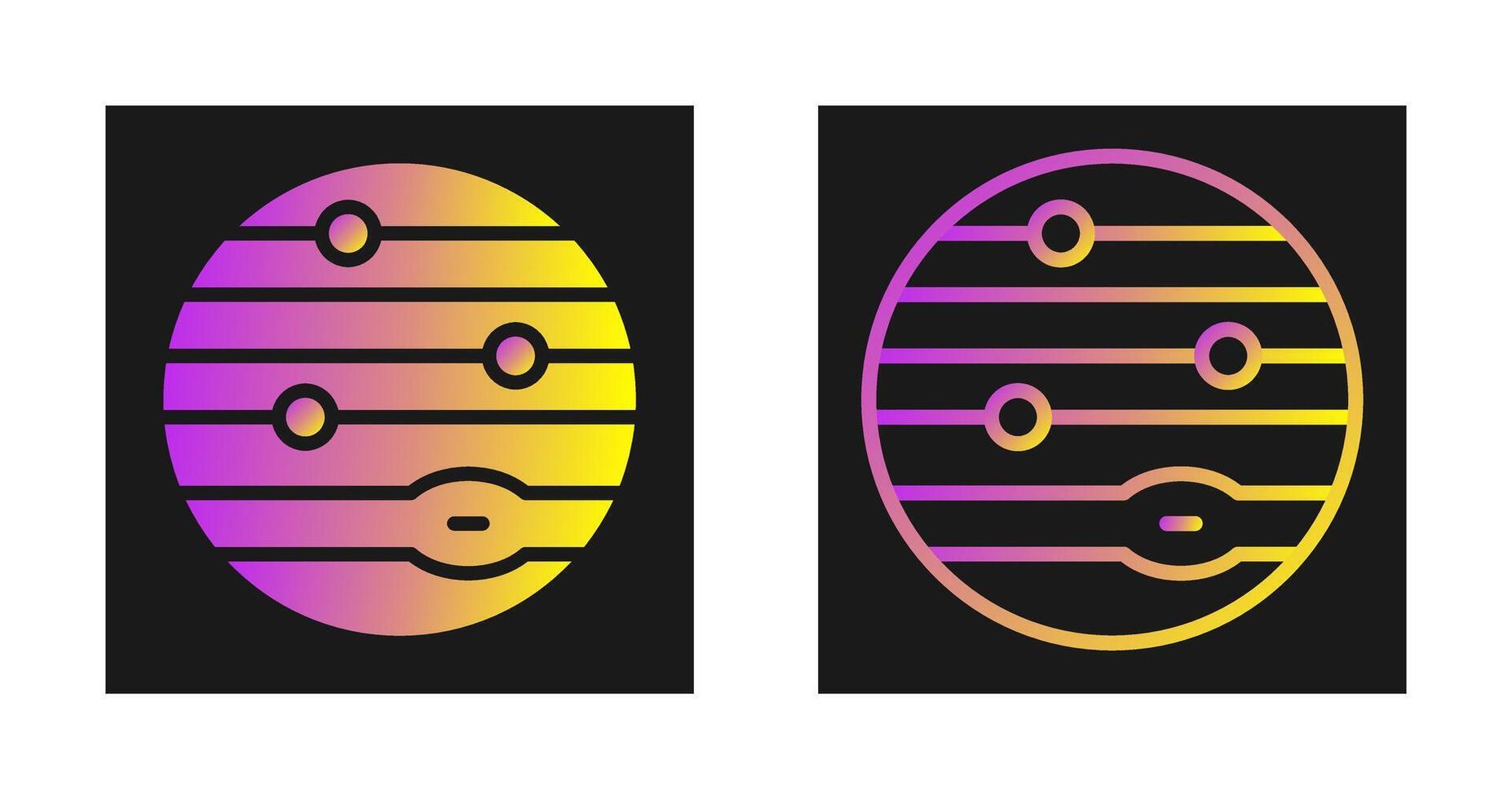 Jupiter Vector Icon