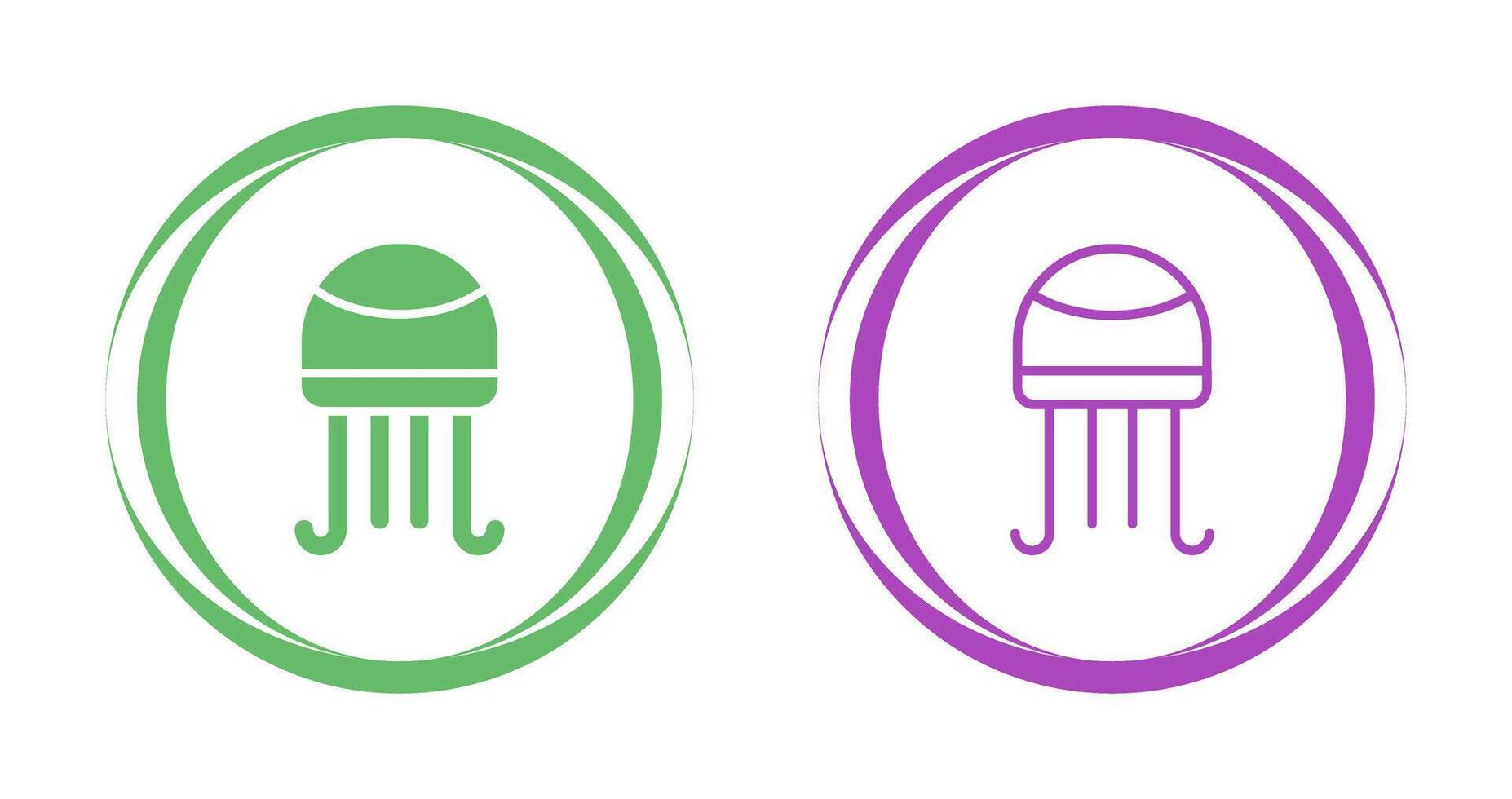 Jellyfish Vector Icon
